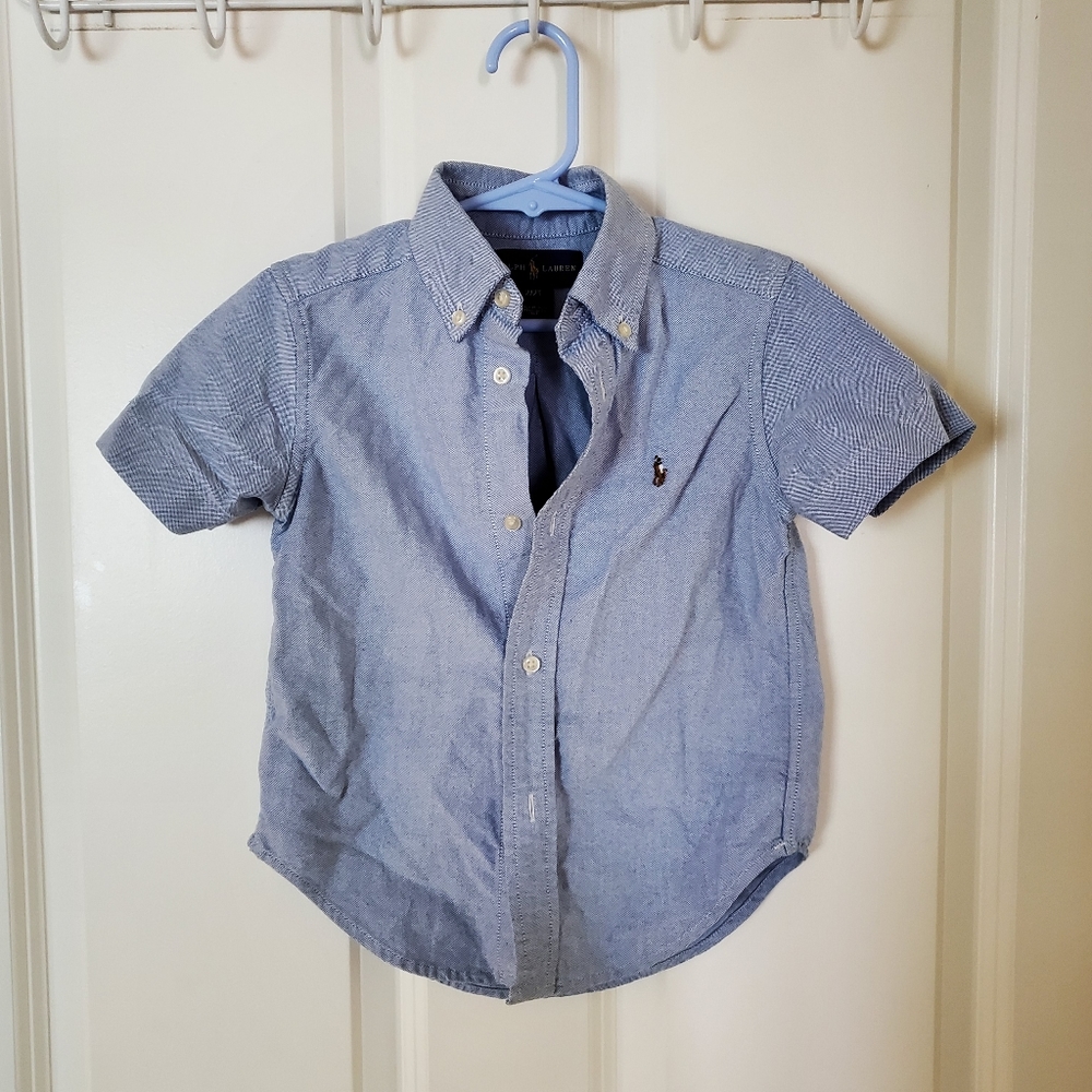 Polo Ralph Lauren toddler button down shirt. Size 2T